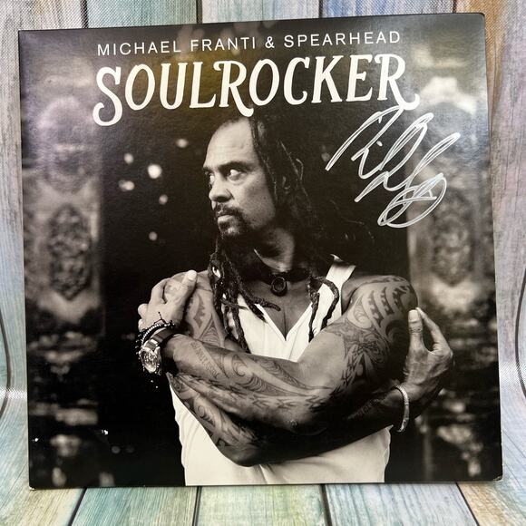 Michael Franti & Spearhead Soulrocker 2 Record Vinyl Set Signed - Picture 7 of 7